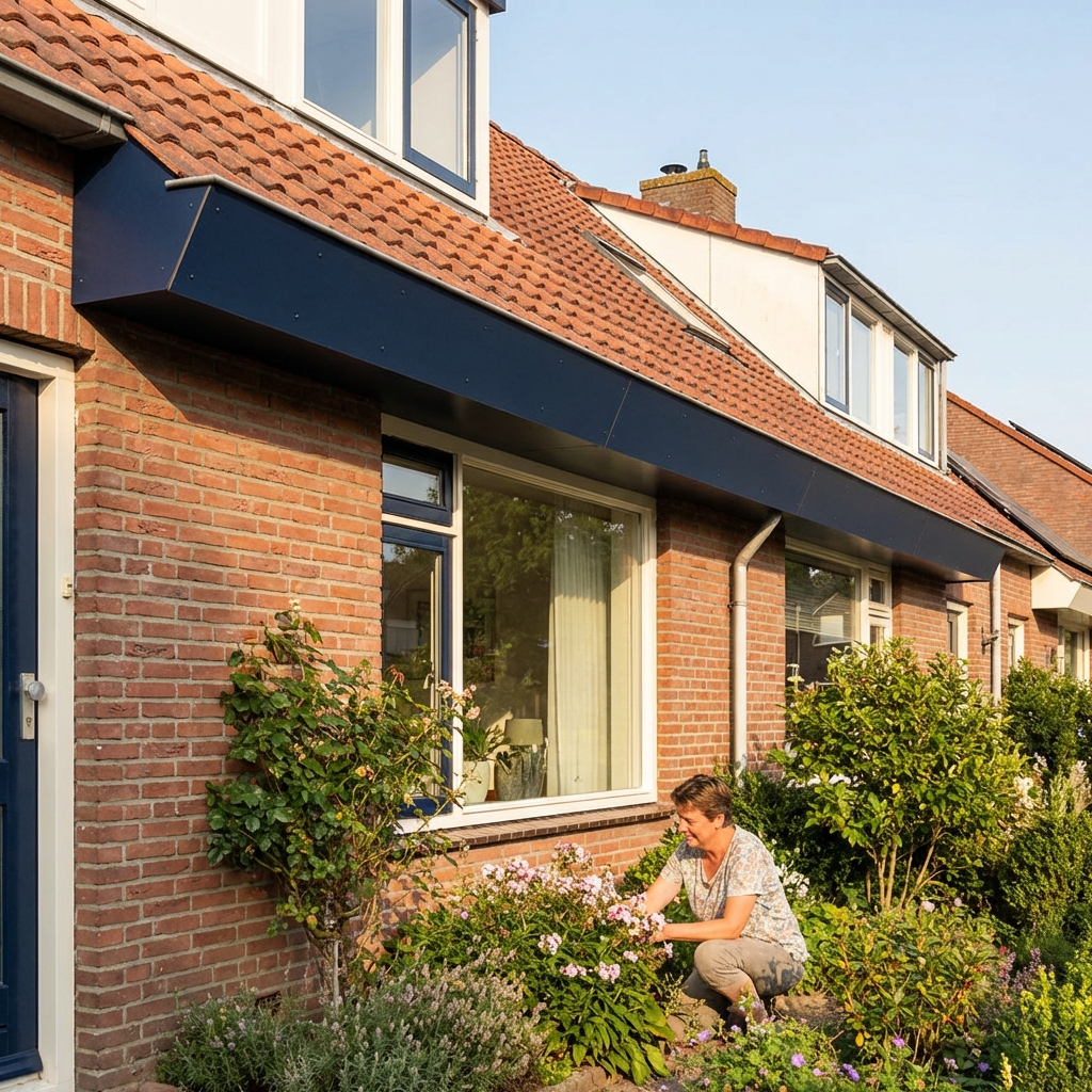 Trespa® boeidelen HPL blauw