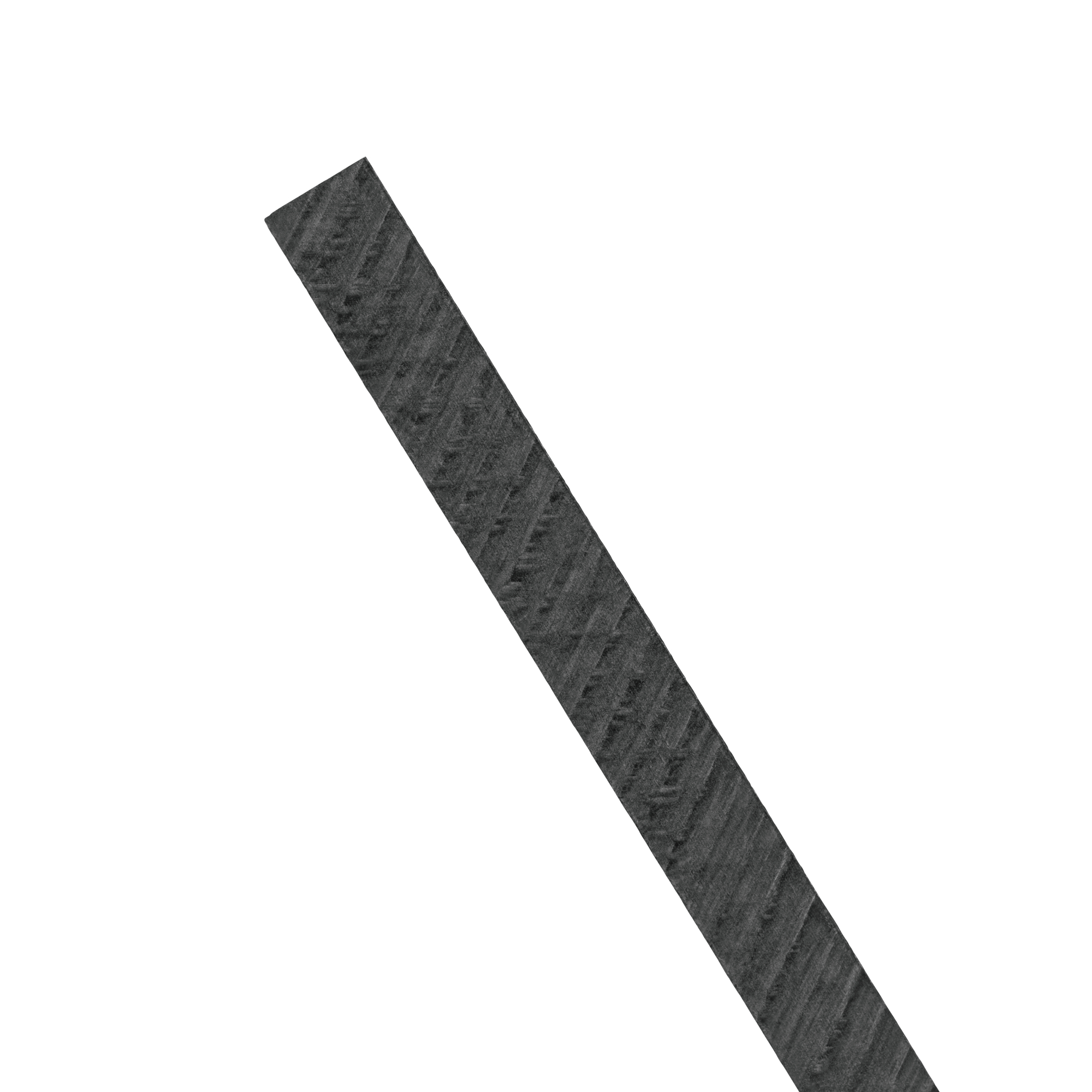 HPL plaat 6 mm huismerk RAL 9005 zwart (structuur) zijkant