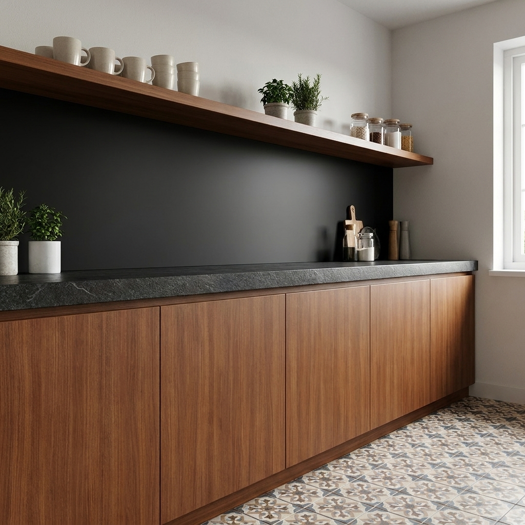 HPL achterwand keuken