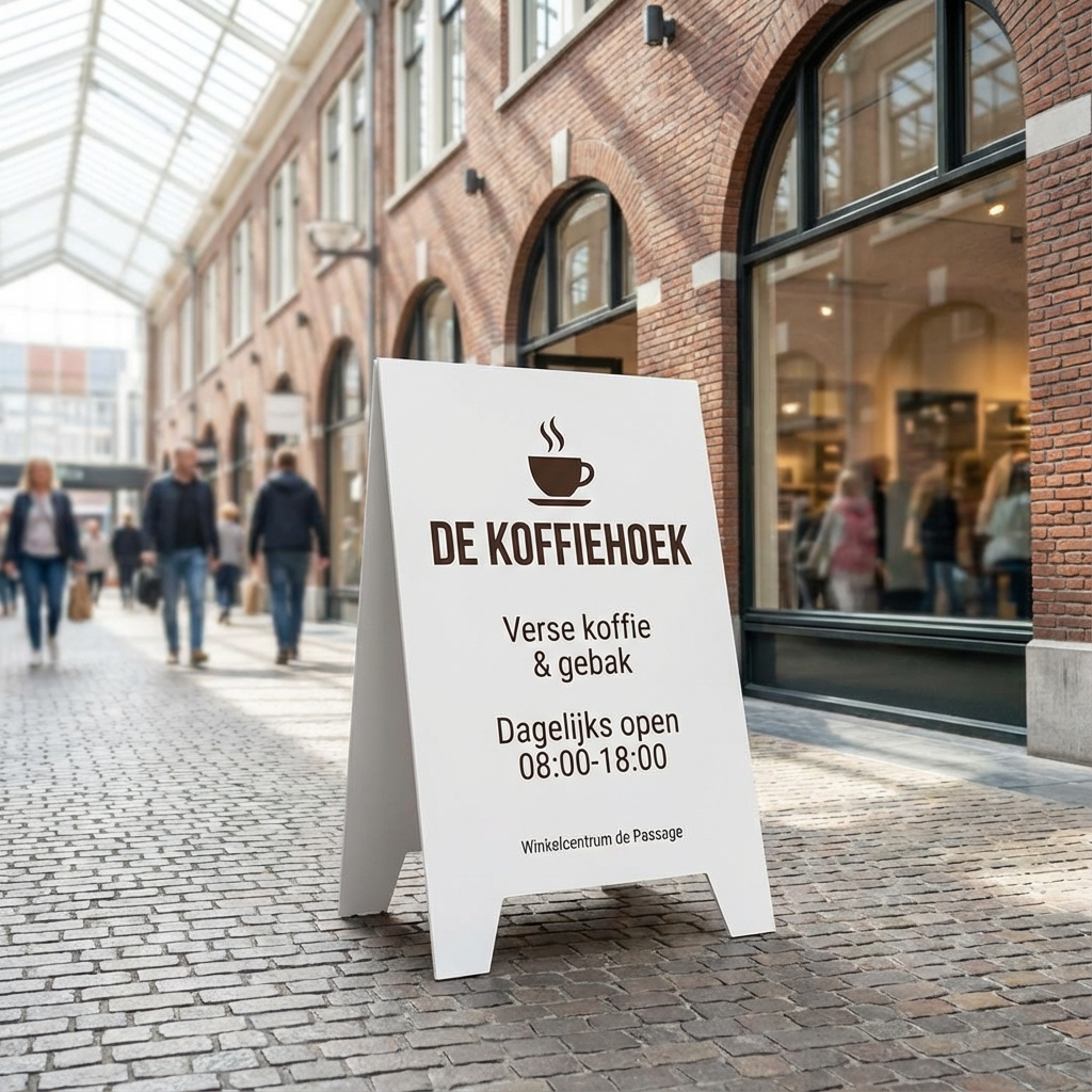 HPL bord Abet reclamebord