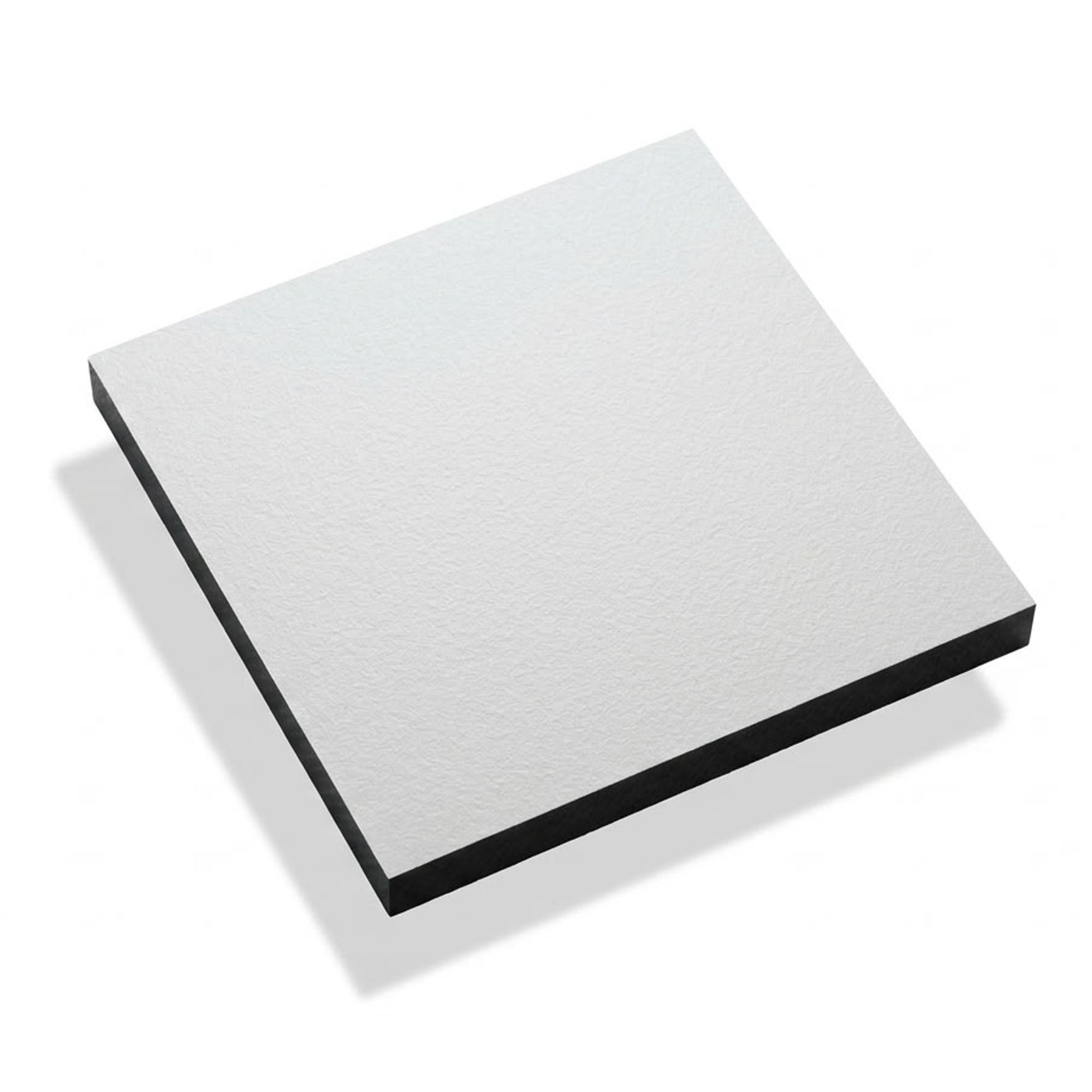 HPL plaat 10 mm huismerk RAL 9010 zuiver wit (structuur)