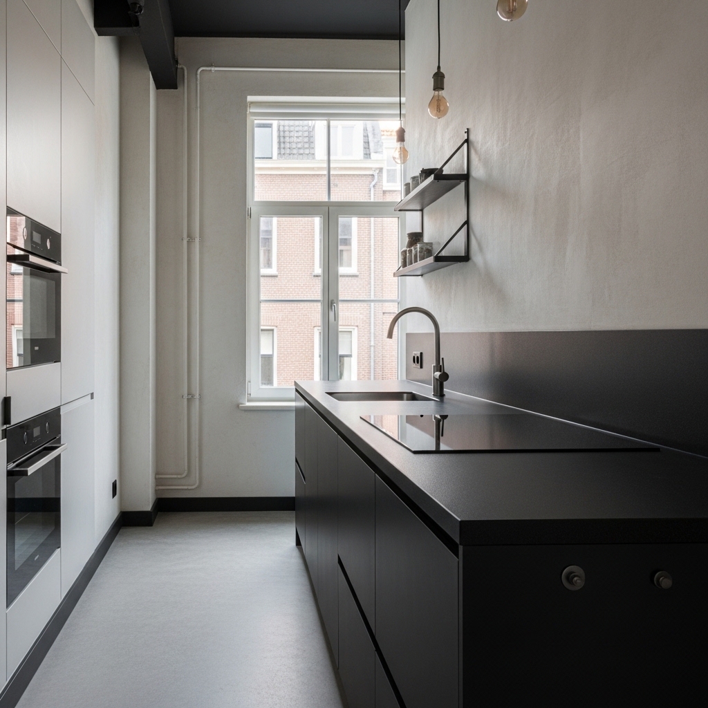 Kunststof aanrechtblad HPL Trespa