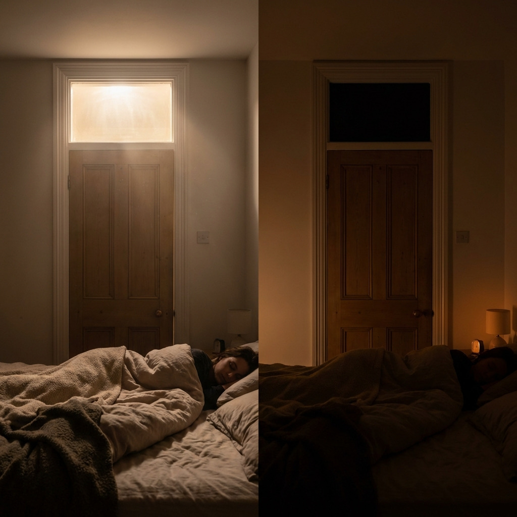 Verschil met bovenlicht dichtmaken