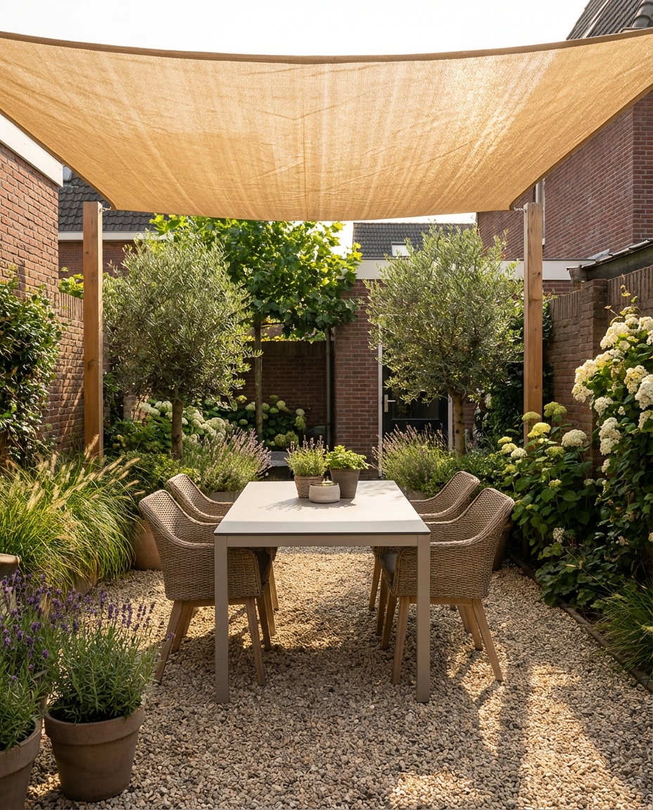 Trespa® tuintafel rechthoekig