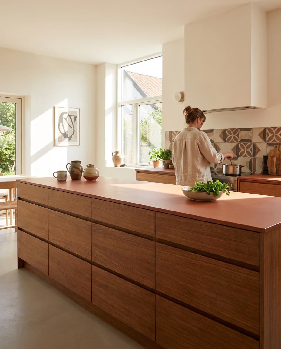 Kunststof aanrechtblad HPL Trespa