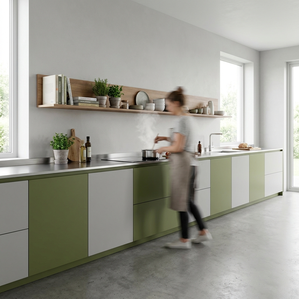 HPL keukenfront in verschillende kleuren