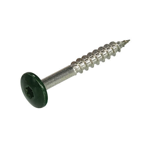 HPL Schroef RVS A2 Dennengroen