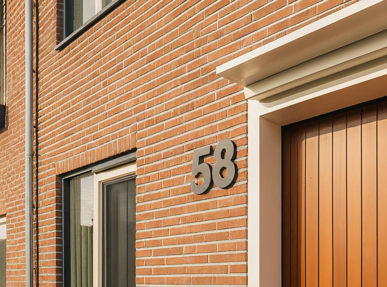 HPL Trespa huisnummer