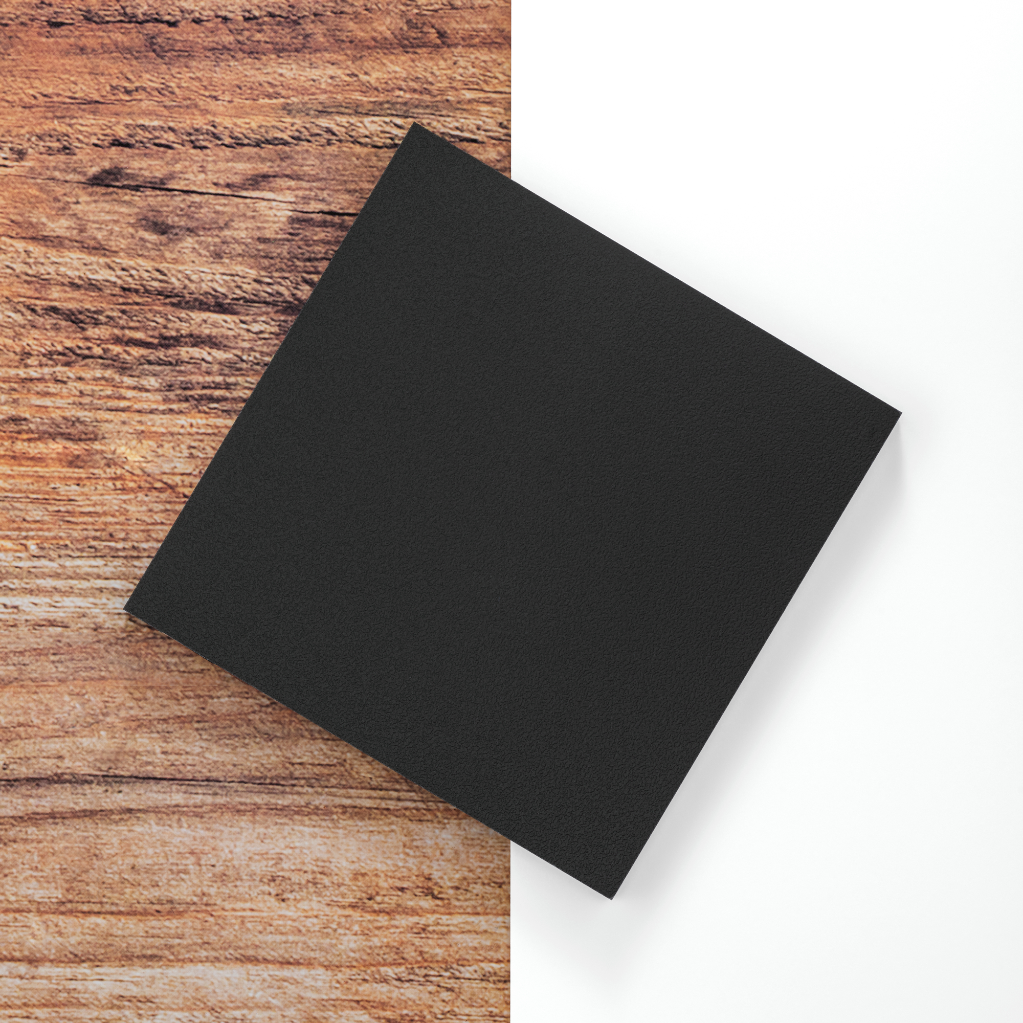 HPL plaat 6 mm huismerk RAL 9005 zwart (structuur)