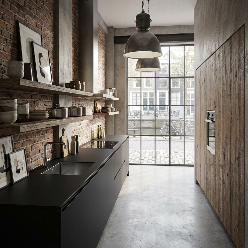 Kunststof werkblad keuken HPL Trespa