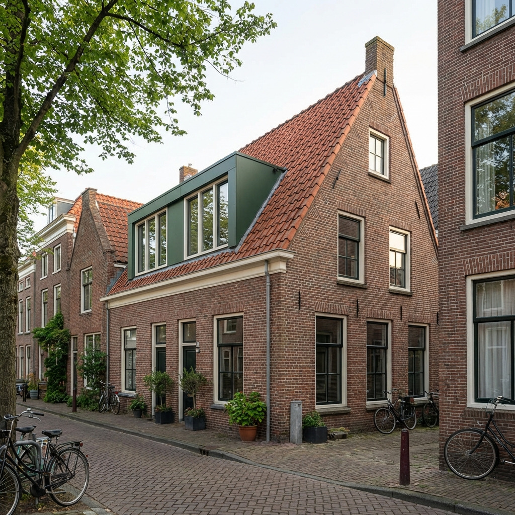 dakkapel groen