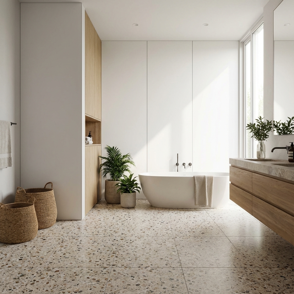 HPL Trespa wandbekleding badkamer