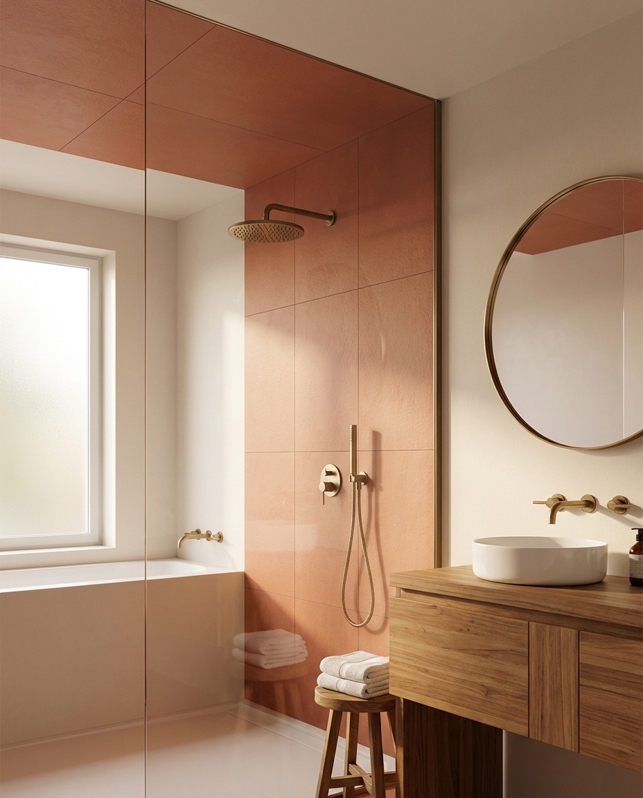 HPL plafondplaat badkamer