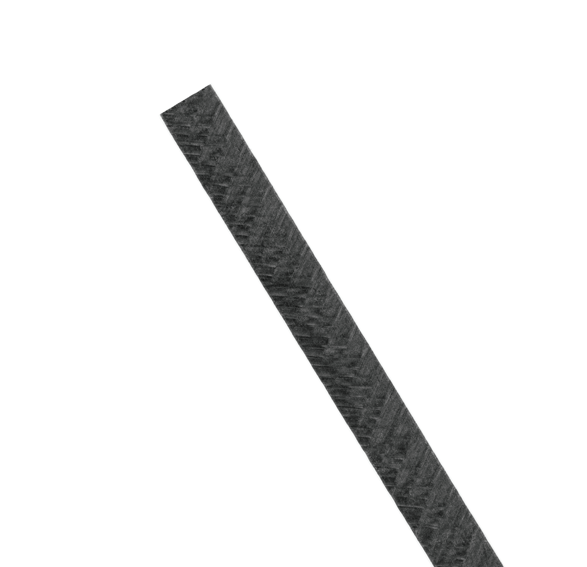 HPL plaat 6 mm huismerk RAL 9016 verkeerswit (structuur) zijkant